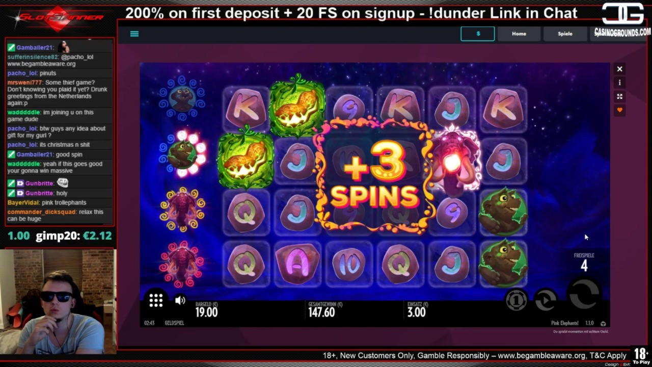 235 Probedrehungen im Free Spin Casino